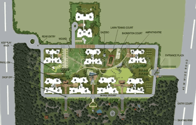 Project Image of 870.25 - 3631.04 Sq.ft 2 BHK Apartment for buy in Perfect Avs Orchid H Tower 
