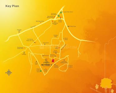 Project Image of 0.0 - 542.0 Sq.ft 2 BHK Apartment for buy in Samruddhi Skyrise 1