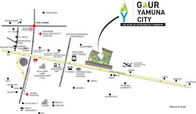 Project Image of 383.0 - 635.0 Sq.ft 1.5 BHK Apartment for buy in Gaursons Anmol