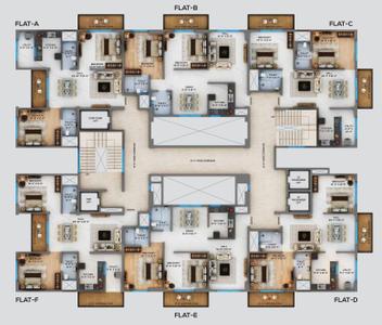 Project Image of 1691.0 - 2543.0 Sq.ft 2 BHK Apartment for buy in Urban Sereno