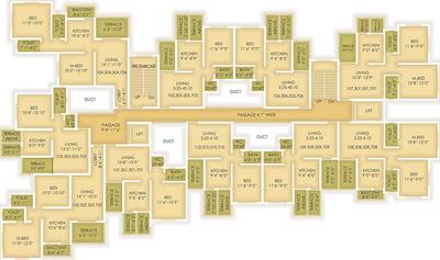 Project Image of 359.0 - 539.0 Sq.ft 1 BHK Apartment for buy in Paradise Homes