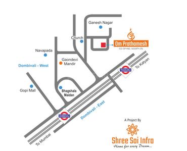 Shree Sai Om Prathamesh Co Op Hsg Society Ltd Location Plan 1