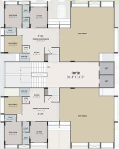 Project Image of 0.0 - 990.0 Sq.ft 3 BHK Apartment for buy in Colin Haven