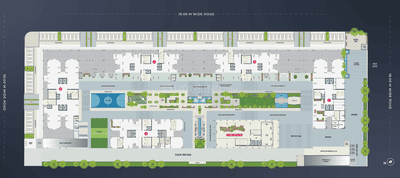 Project Image of 2490.0 - 5850.0 Sq.ft 3 BHK Apartment for buy in Evara Tower
