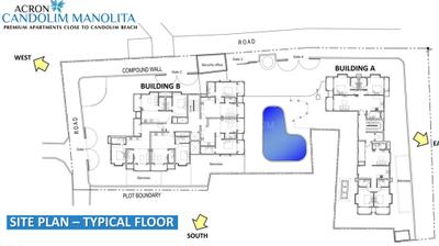 Project Image of 736.0 - 1432.0 Sq.ft 1 BHK Apartment for buy in Acron Candolim Manolita