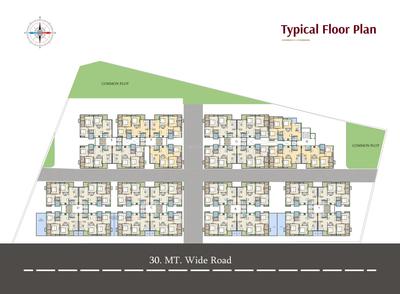 Project Image of 1022.0 - 1038.0 Sq.ft 3 BHK Apartment for buy in Aarna Elevate
