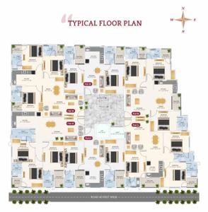 Project Image of 941.73 - 1408.1 Sq.ft 2 BHK Apartment for buy in Elegant Gaurav