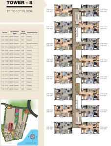 Project Image of 392.0 - 1346.0 Sq.ft 1 BHK Apartment for buy in Provident Kenworth