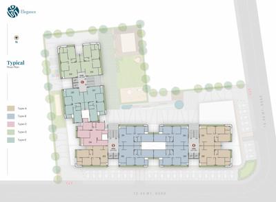 Project Image of 0.0 - 1845.15 Sq.ft 3 BHK Apartment for buy in MBA Om Elegance