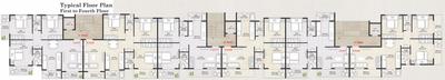 Shreeyog Builders And Land Developers Shreepadma Apartment Cluster Plan 1