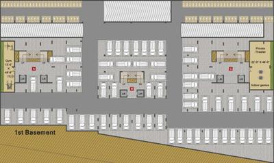 Project Image of 1737.0 - 1989.0 Sq.ft 3 BHK Apartment for buy in B Anand Sapphire