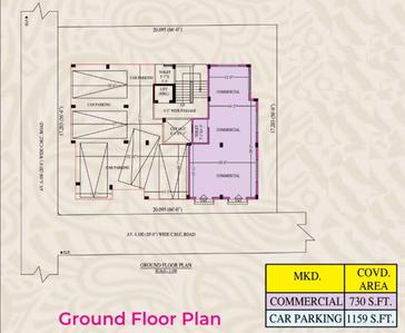 Project Image of 708.0 - 918.0 Sq.ft 2 BHK Apartment for buy in Balajee Plaza