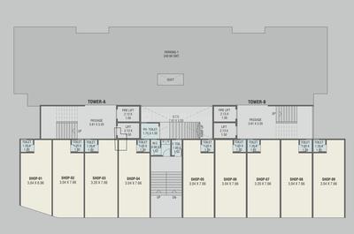 Project Image of 327.12 - 552.4 Sq.ft 2 BHK Apartment for buy in Shree Govardhan Heights