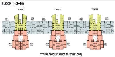 Project Image of 1524.0 - 1948.0 Sq.ft 2 BHK Apartment for buy in Ansal API Akansha Enclave