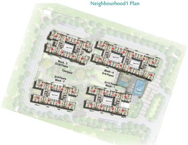 Project Image of 1366.0 - 2262.0 Sq.ft 3 BHK Apartment for buy in Assetz Marq