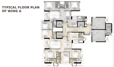 Project Image of 1464.0 - 3630.0 Sq.ft 3 BHK Apartment for buy in The Artek Park