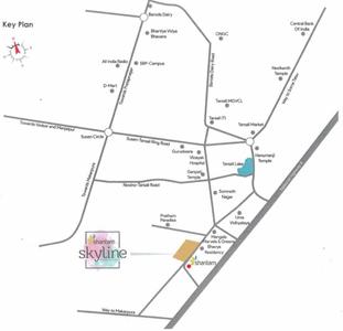 Project Image of 544.0 - 787.0 Sq.ft 2 BHK Apartment for buy in Shantam Skyline