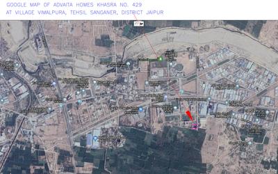 R S R Elite Advaita Homes Location Plan 1