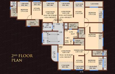Project Image of 392.0 - 680.0 Sq.ft 1 BHK Apartment for buy in Shree Vasant Vihar