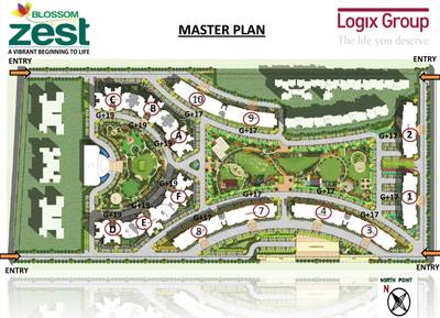Project Image of 470.0 - 990.0 Sq.ft 1 BHK Apartment for buy in Logix Blossom Zest