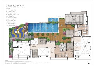 Project Image of 779.0 - 1315.0 Sq.ft 2 BHK Apartment for buy in Rustomjee Prive