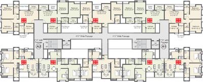 Project Image of 221.0 - 581.0 Sq.ft 1 BHK Apartment for buy in Namrata Weekender Birds View
