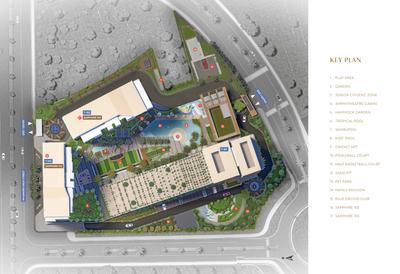 Project Image of 947.0 - 2244.0 Sq.ft 2.5 BHK Apartment for buy in Amanora Gateway Towers II