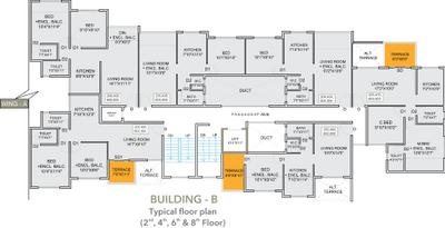 Project Image of 447.0 - 613.0 Sq.ft 1 BHK Apartment for buy in Ravitej