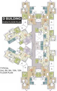 Project Image of 459.4 - 582.0 Sq.ft 2 BHK Apartment for buy in Mittal Sun Exotica Phase 1