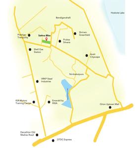Project Image of 878.0 - 883.0 Sq.ft 2 BHK Apartment for buy in Sattva Bliss