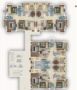 Project Image of 1632.0 - 1690.0 Sq.ft 3 BHK Apartment for buy in Prarthana Solitaire