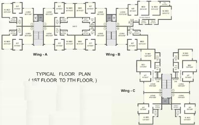 Project Image of 590.0 - 1310.0 Sq.ft 1 BHK Apartment for buy in Agarwal Meadows