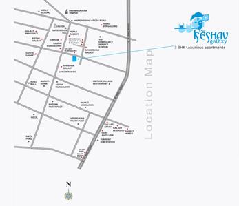 Project Image of 0.0 - 1386.0 Sq.ft 3 BHK Apartment for buy in Galaxy Keshav Galaxy