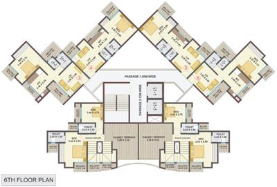 Project Image of 332.0 - 875.0 Sq.ft 1 BHK Apartment for buy in Colours Paradises