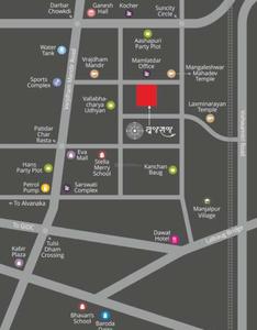 Project Image of 1250.0 - 1595.0 Sq.ft 2 BHK Apartment for buy in Dwarkesh Vrajraj Flats