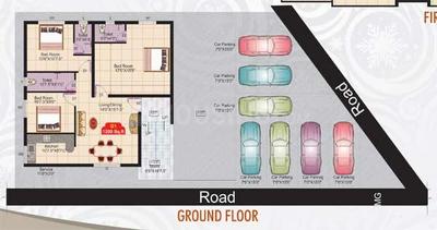 Project Image of 705.0 - 1180.0 Sq.ft 2 BHK Apartment for buy in VJS Kumaran Sukrataa