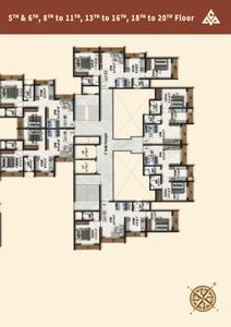 Project Image of 543 Sq.ft 1 BHK Apartment / Flat for sale in Nalasopara East for Rs. 3950000