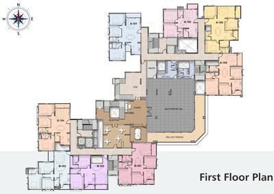 Project Image of 1106.0 - 1562.0 Sq.ft 2 BHK Apartment for buy in GR Floret