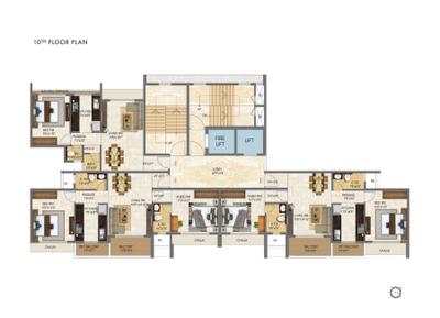 Project Image of 441.0 - 701.0 Sq.ft 1 BHK Apartment for buy in Moraj Prive