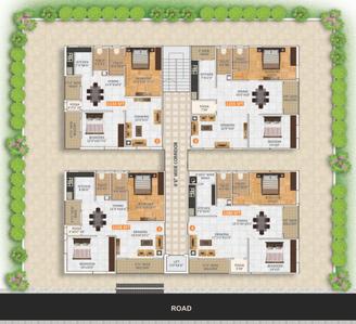 Project Image of 1133.0 - 1281.0 Sq.ft 2 BHK Apartment for buy in Go Green Avenue