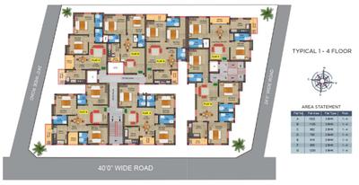 Project Image of 0.0 - 910.0 Sq.ft 2 BHK Apartment for buy in GP East Wind