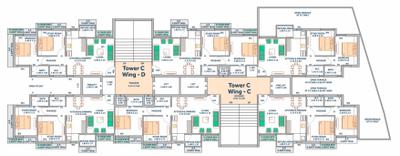 Project Image of 520.44 - 555.85 Sq.ft 2 BHK Apartment for buy in Raj Pusti Hills