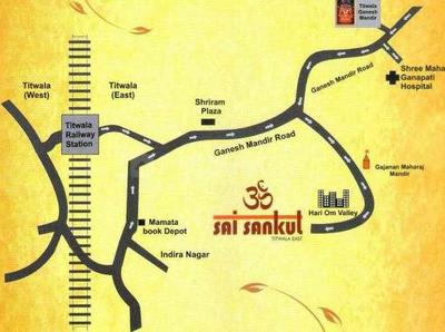 Project Image of 483.0 - 755.0 Sq.ft 1 BHK Apartment for buy in Om Sai Sankul