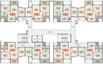 Project Image of 342.62 - 638.0 Sq.ft 1 BHK Apartment for buy in Rohan Ananta Phase I