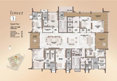 Project Image of 5475.0 - 13195.0 Sq.ft 4 BHK Apartment for buy in Western Marina