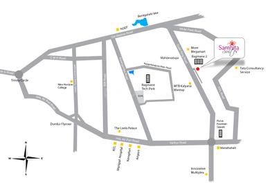 Project Image of 1125.0 - 1530.0 Sq.ft 2 BHK Apartment for buy in Samhita Suites