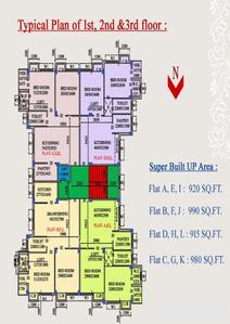 Project Image of 915.0 - 990.0 Sq.ft 2 BHK Apartment for buy in Devlok