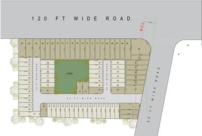 J J Ayodhya Residency Layout Plan 1