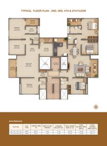 Project Image of 1112.0 - 1530.0 Sq.ft 3 BHK Apartment for buy in Right Western Casa