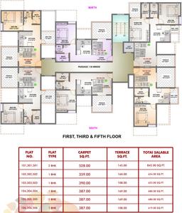Project Image of 458.0 - 529.0 Sq.ft 1 BHK Apartment for buy in Samarth Krishna 1